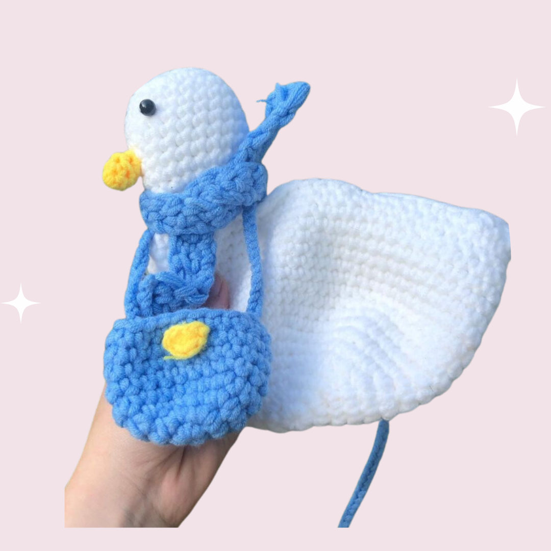 Crochet Wally Duck Purse